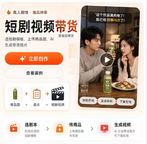 超级ip+漫剧短剧带货-一站式AI智能营销获客